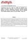 Abstract. Avaya Solution & Interoperability Test Lab