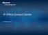 IP Office Contact Center. Presales overview