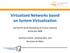 Virtualized Networks based on System Virtualization