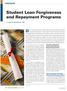 Student Loan Forgiveness and Repayment Programs
