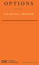 options and the Financial Advisor www.optionseducation.org