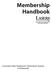 Membership Handbook. Louisiana State Employees Retirement System