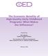 The Economic Benefits of High-Quality Early Childhood Programs: What Makes the Difference?