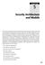 Security Architecture and Models