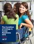 The Condition of College & Career Readiness 2015. National