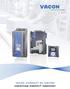 vacon compact ac drives creating perfect harmony