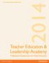 www.pearsonteacheracademy.com Teacher Education & Leadership Academy Professional Development for Global Educators