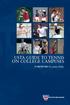 USTA GUIDE TO TENNIS ON COLLEGE CAMPUSES. FOREWORD by James Blake
