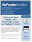 SkyFoundry News Update New Reporting Features and SkySpark Mobile