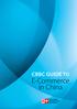 CBBC Guide to. E-Commerce in China