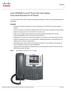 Cisco SPA525G 5-Line IP Phone with Color Display Cisco Small Business Pro IP Phones
