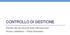 CONTROLLO DI GESTIONE. Review dei più recenti studi internazionali Nicola Castellano Paola Ramassa