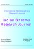 Indian Streams Research Journal