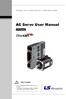 Hello. Thank you for choosing the LS Mecapion L7N Series AC Servo. This user manual describes how to use this product safely and efficiently.