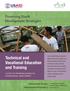 Technical and Vocational Education and Training. Promising Youth Development Strategies. Educational Quality Improvement Program 3