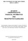 2014/2015 UNDERGRADUATE FINANCIAL INFORMATION AND REGISTRATION GUIDELINES
