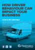 HOW DRIVER BEHAVIOUR CAN IMPACT YOUR BUSINESS