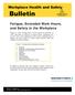 Fatigue, Extended Work Hours, and Safety in the Workplace