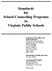 Standards for School Counseling Programs in Virginia Public Schools