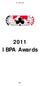 2011 IBPA Awards. 2011 IBPA Awards. Page 1
