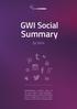 GWI Social. Summary Q2 2014