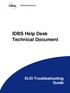 IDBS Help Desk Technical Document