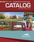 Red Rocks Community College CATALOG. reach HIGHER S CO S I