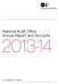 National Audit Office Annual Report and Accounts 2013-14