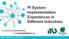 PI System Implementation Experiences in Different Industries