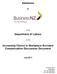Department of Labour. Increasing Choice in Workplace Accident Compensation Discussion Document