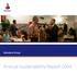 Rabobank Group Annual Sustainability Report 2004