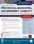 PROVINCIAL/MUNICIPAL GOVERNMENT LIABILITY