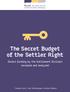 The Secret Budget of the Settler Right