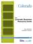 Colorado Business Resource Guide