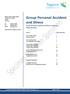 Group Personal Accident and Illness