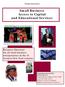 Small Business Access to Capital and Educational Services