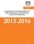 Acute Services Division GUIDELINES ON THE MANAGEMENT OF DRUG MISUSERS IN GLASGOW AND CLYDE ACUTE HOSPITALS 2013-2016