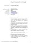 Curriculum Vitae. personal details. career objectives