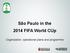 São Paulo in the 2014 FIFA World CUp. Organization, operational plans and programme