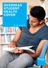 OVERSEAS STUDENT HEALTH COVER BUPA. FIND A HEALTHIER YOU