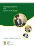 NURSING STRATEGY FOR SOUTH AFRICA2008