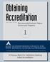 Obtaining Accreditation
