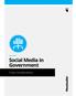 WHITE PAPER Social Media in Government. 5 Key Considerations