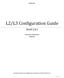 L2/L3 Configuration Guide