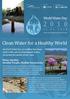 Clean Water for a Healthy World