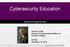 Cybersecurity Education
