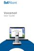 Voicemail User Guide 1
