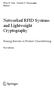 Networked RFID Systems and Lightweight Cryptography