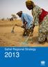 Sahel Regional Strategy