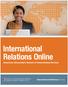 How To Get A Masters Degree In International Relations Online